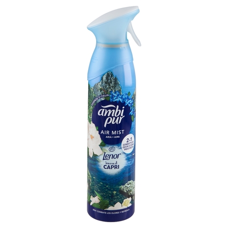 Ambi Pur Profumatore per Ambienti Deodorante Spray, Brezza di Capri 185 ml
